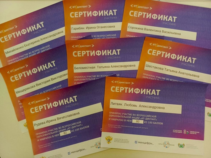 ИТ – диктант ИТ – диктант.